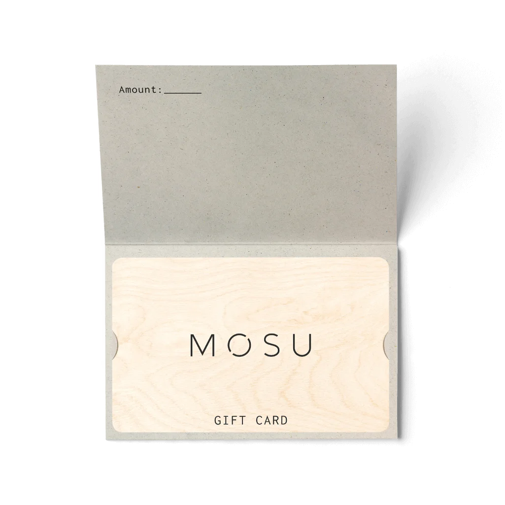 Mosu gift card - birch ply - Mosu Hair Space Mosu gift card - birch ply