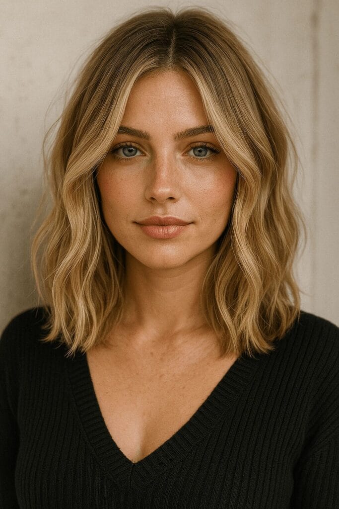 Ai-generated visual showing an abstract concept of hair styling inspiration.