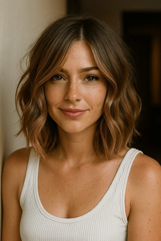 Ai-generated visual showing an abstract concept of hair styling inspiration.