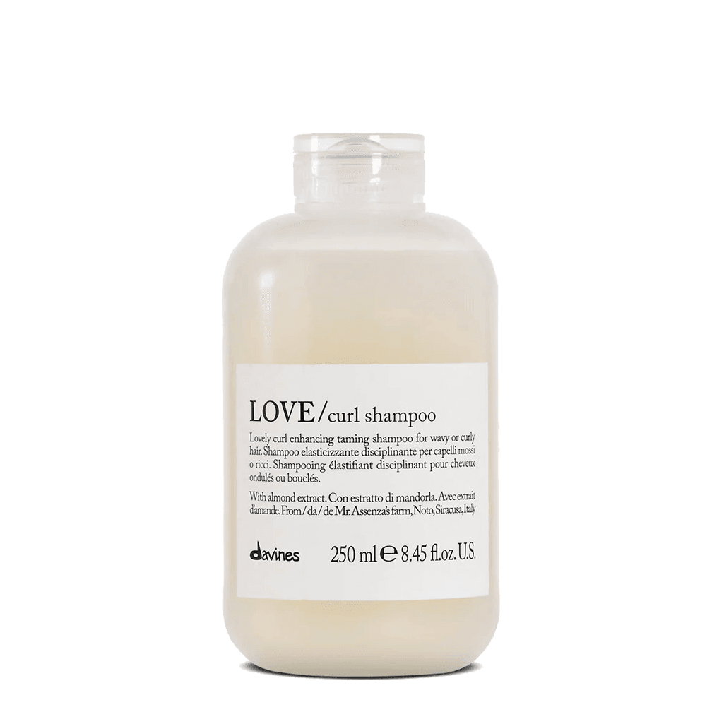 Davines LOVE Curl Shampoo 250ml at Mosu Worcester - Mosu Hair Space Davines love curl shampoo 250ml // curl-enhancing shampoo with almond extract for softness and elasticity, available at mosu worcester.