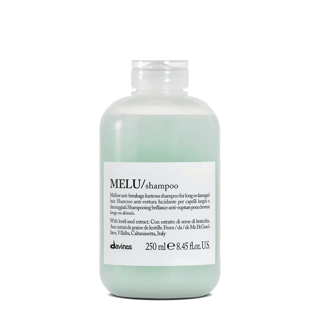 Davines melu shampoo - strengthening and anti-breakage formula for long or damaged hair, available at mosu worcester.