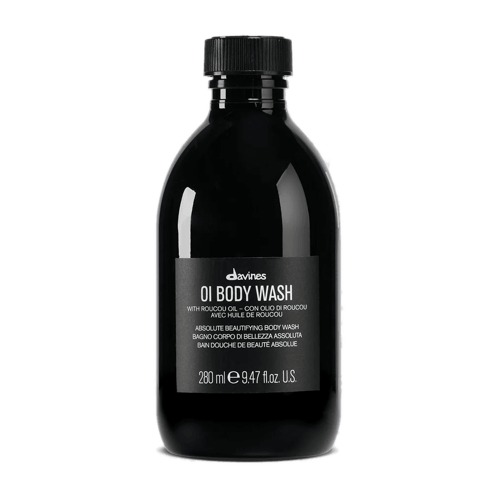Davines OI Body Wash 280ml // moisturising body cleanser with Roucou oil for smooth, radiant skin, available at Mosu Worcester.