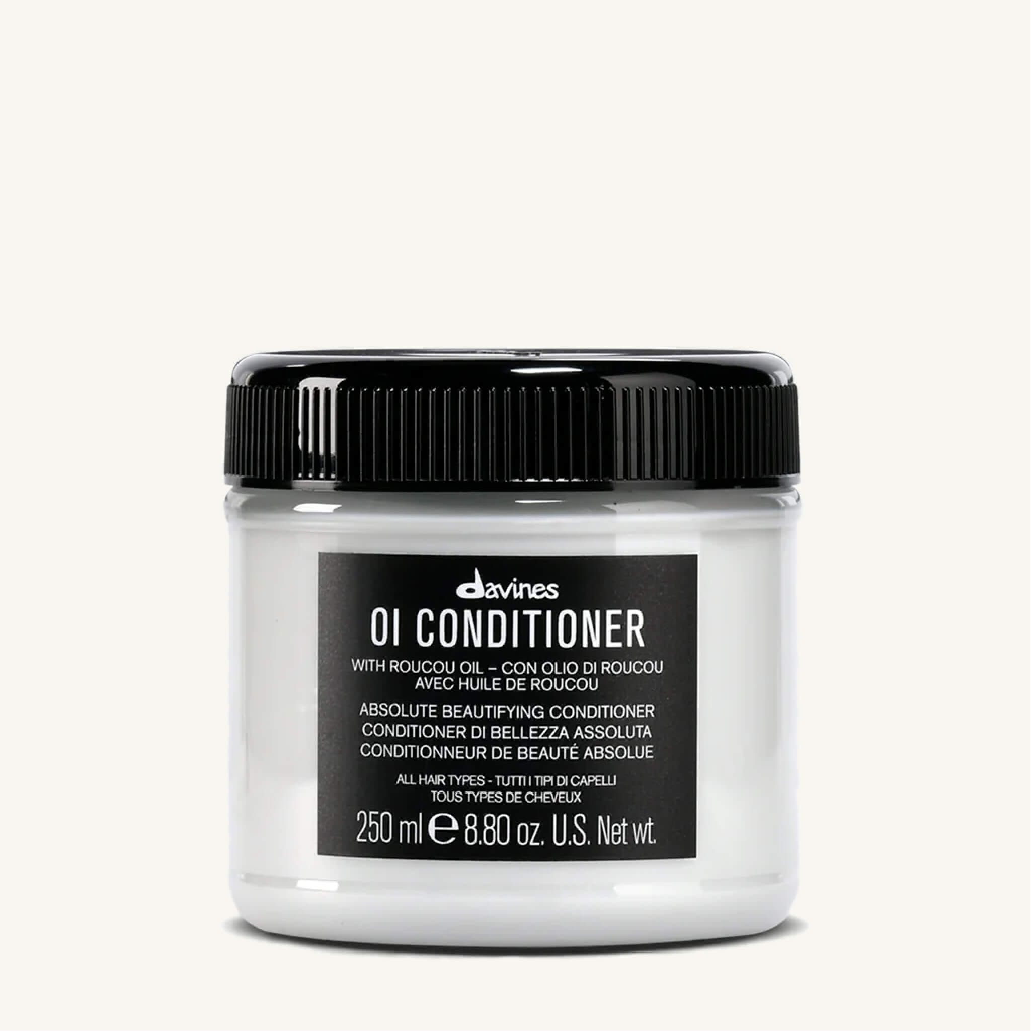 Davines OI Conditioner 250ml at Mosu Worcester - Mosu Hair Space Davines oi conditioner 250ml // nourishing conditioner with roucou oil for softness, shine and body, available at mosu worcester.