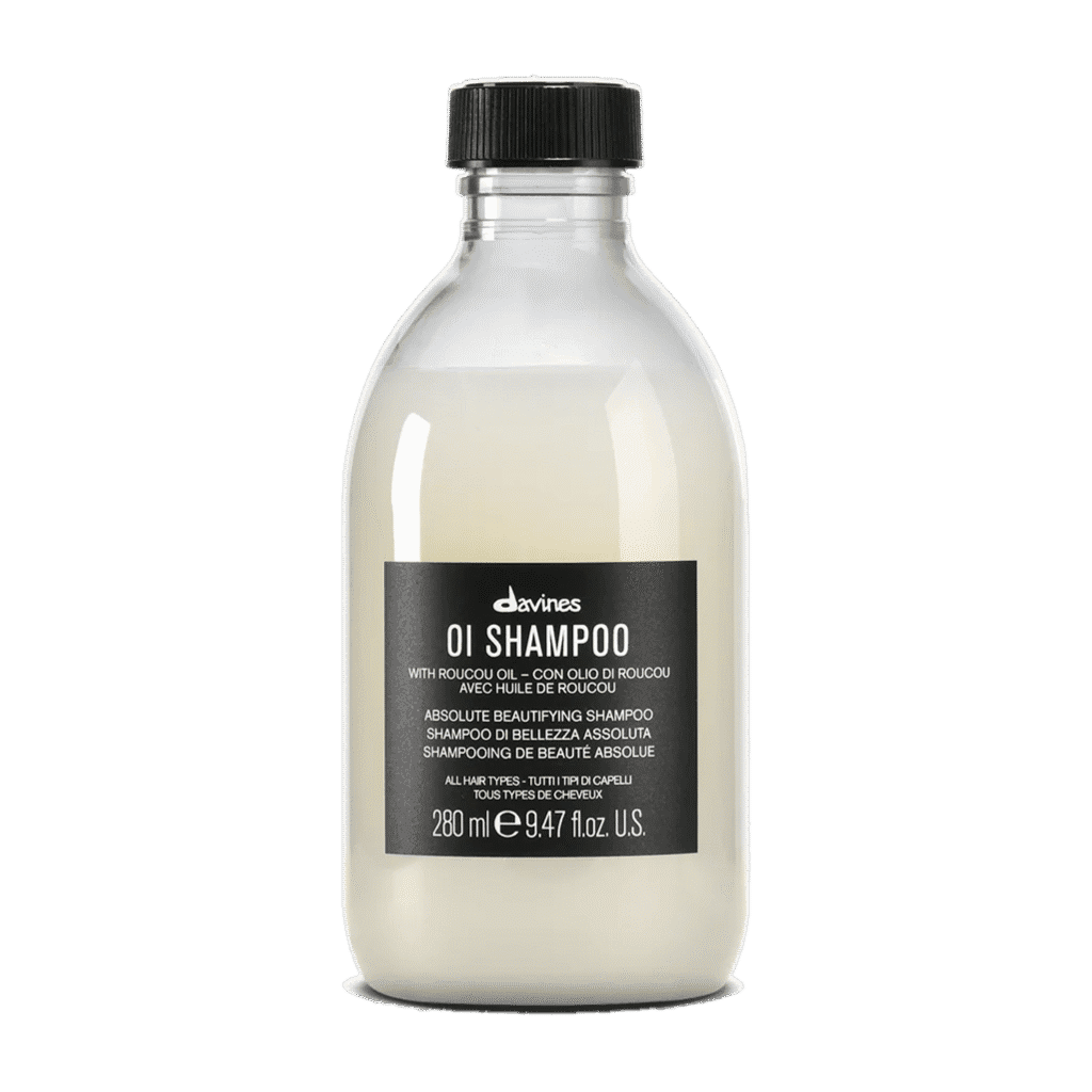 Davines OI Shampoo 280ml at Mosu Worcester - Mosu Hair Space Davines oi shampoo 280ml // luxurious shampoo with roucou oil for softness, shine, and body, available at mosu worcester.
