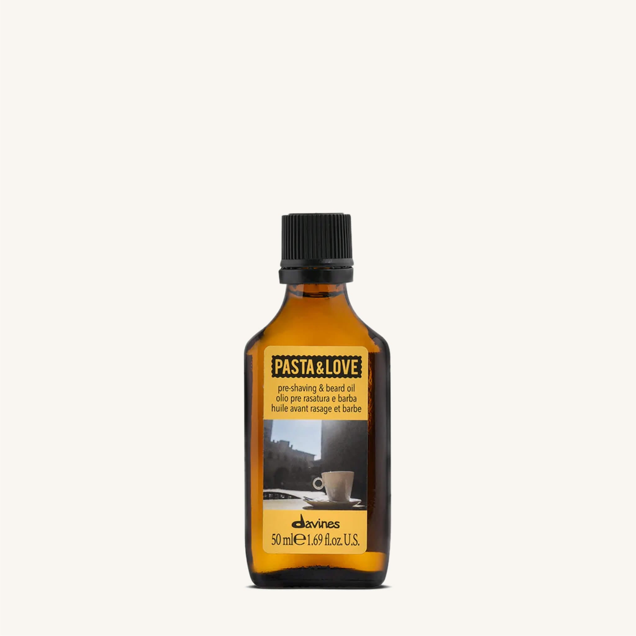 Davines Pasta + Love Pre-Shaving + Beard Oil 50ml at Mosu Worcester - Mosu Hair Space Davines pasta + love pre-shaving + beard oil 50ml // softening and conditioning oil for beard care and shaving prep, available at mosu worcester.