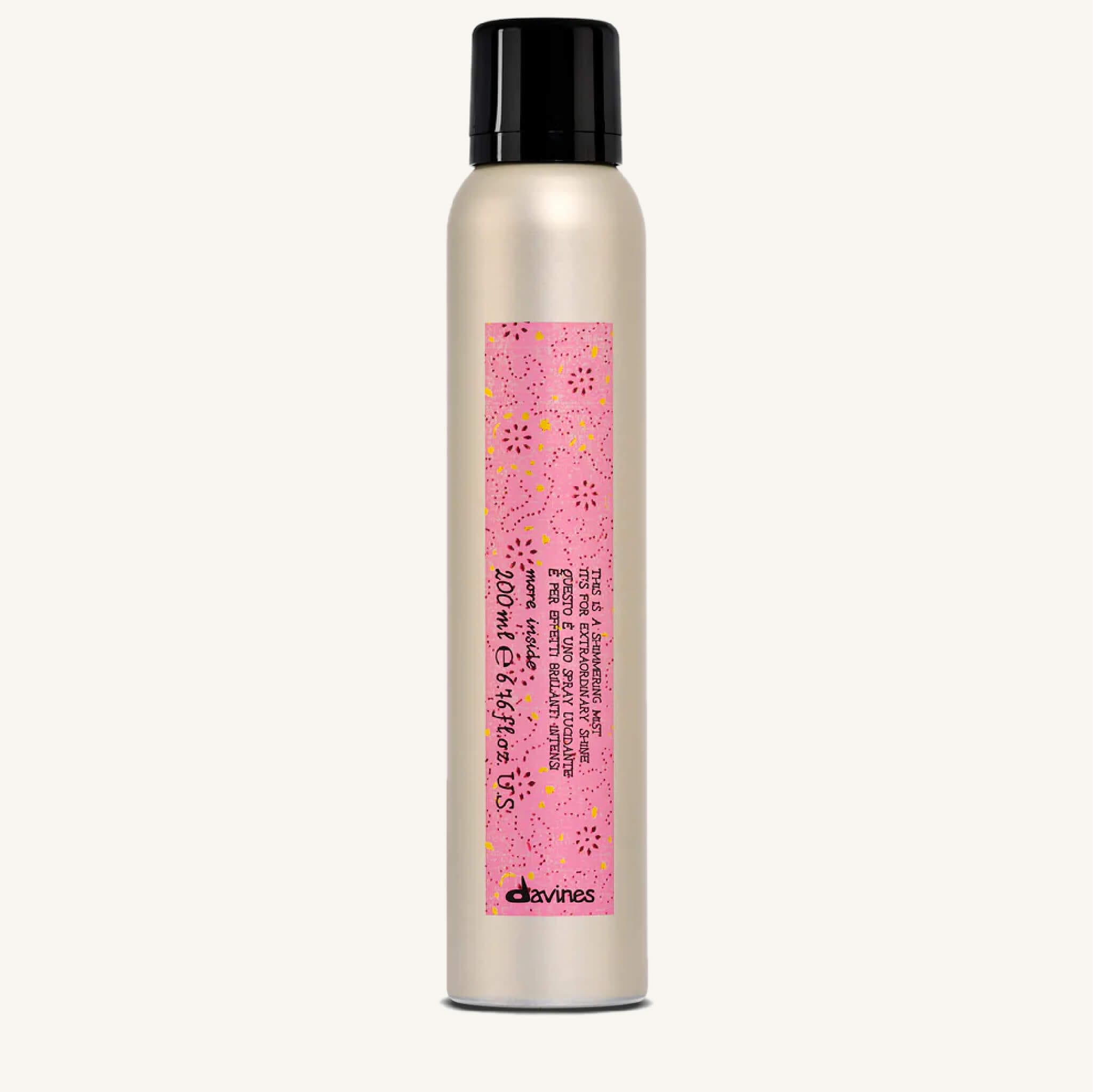 Davines This is a Shimmering Mist 200ml at Mosu Worcester - Mosu Hair Space Davines this is a shimmering mist 200ml, lightweight shine spray that smooths and controls frizz, available at mosu worcester.