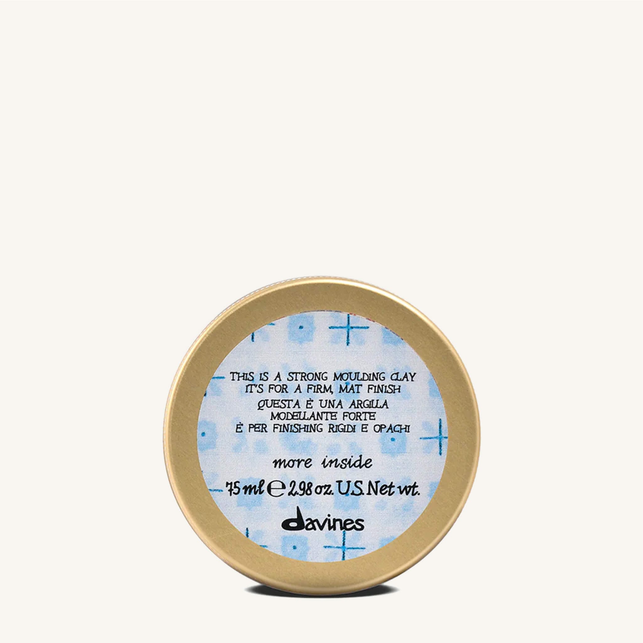 Davines This is a Strong Moulding Clay 75ml at Mosu Worcester - Mosu Hair Space Davines this is a strong moulding clay 75ml // matte styling clay with firm hold and texture. Available at mosu worcester.